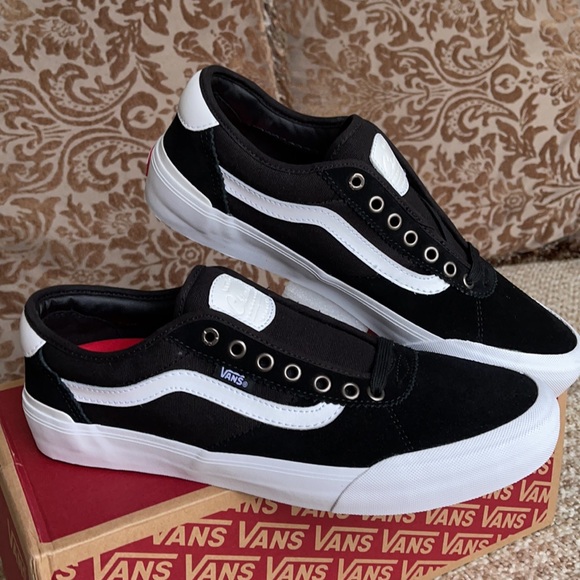 Vans CHIMA Pro 2 Suede/Canvas Black/White WMNS - Picture 7 of 16